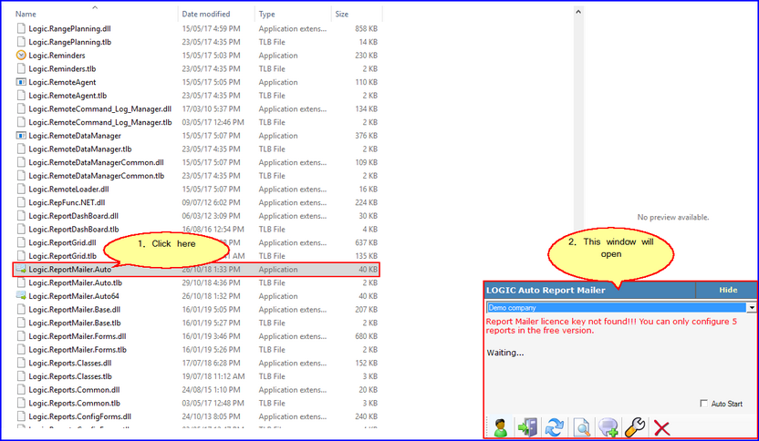 logic report mailer.zoom70